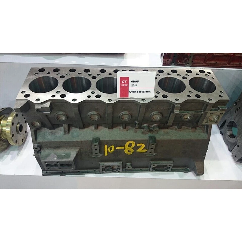 6D95 Diesel Engine block casting
