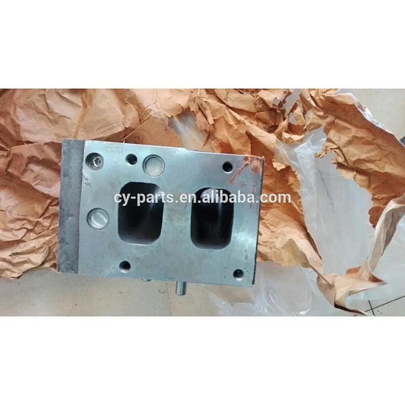 6D170 HEAVY DUTY BULLDOZER EXCAVATOR ENGINE COMPLETE CYLINDER HEAD ASSY WITH VALVE GUIDE SEAT LINER