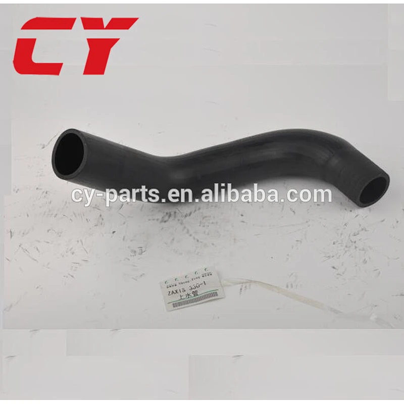 ZAX330-1 UPPER AND LOWER RADIATOR RUBBER HOSE