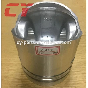 6D125 6150-32-2110 EXCAVATOR ENGINE PISTON