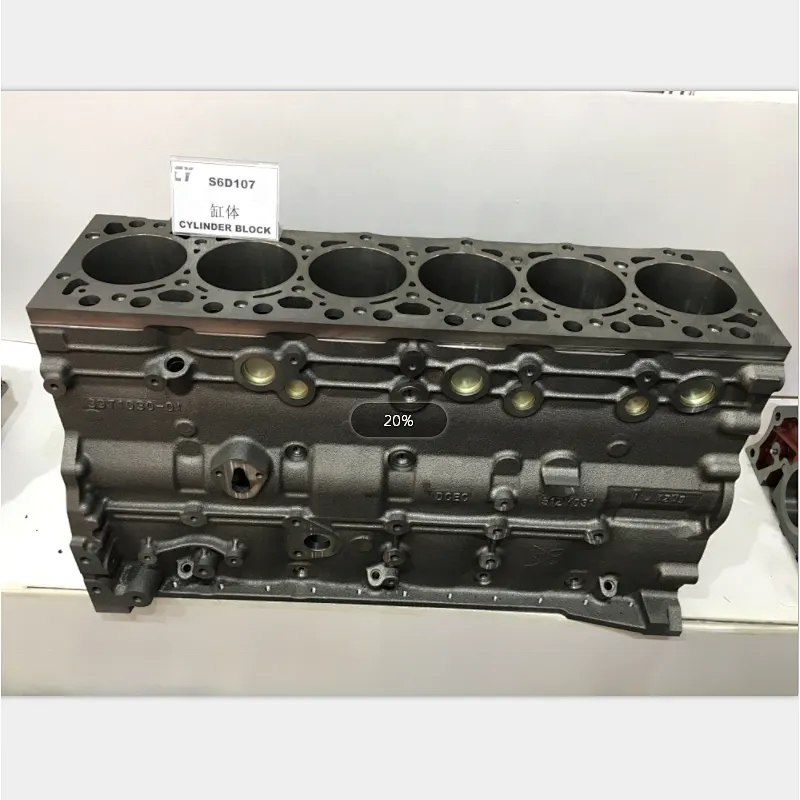 Cylinder block 6D107/PC200-8  4955412