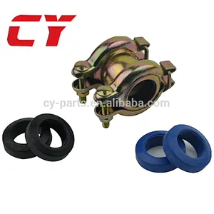 Excavator hydraulic hose clamp hyd hose connector