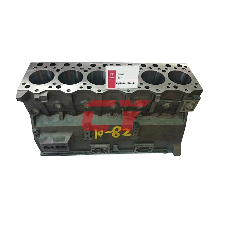6D95 Diesel Engine block casting