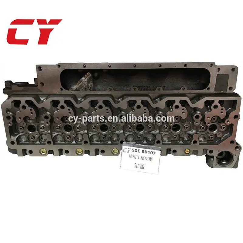 6D107 CYLINDER HEAD ENGINE HEAD