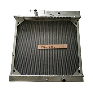 For Volvo EC290B Diesel Engine Water Cooling Radiator Aluminum