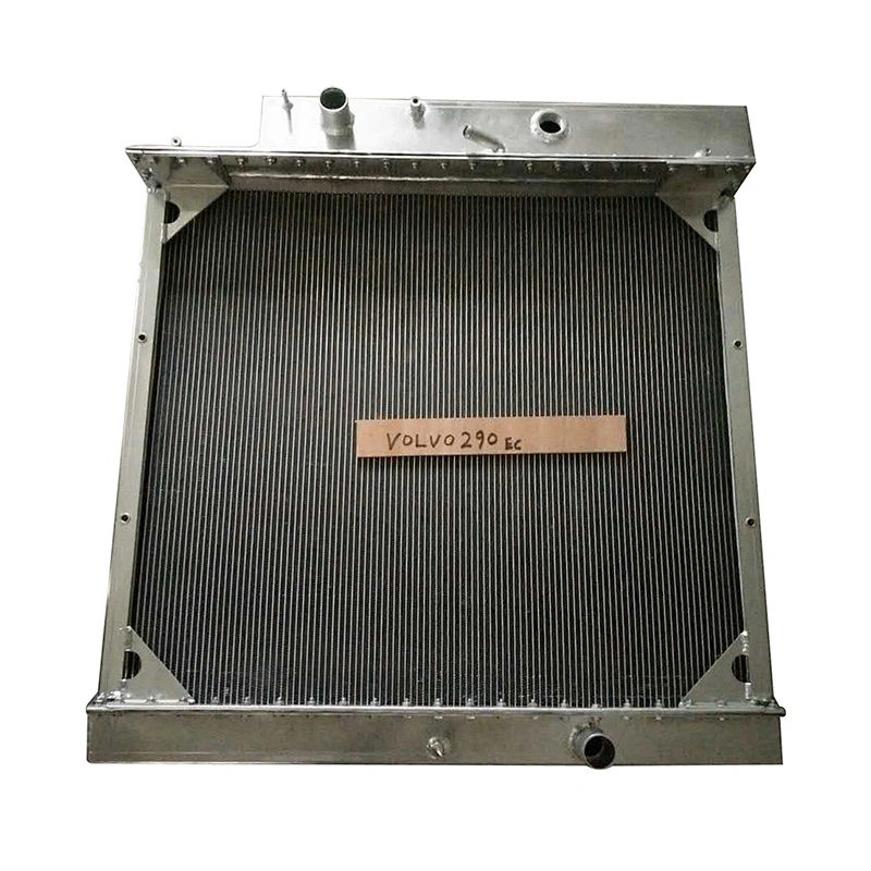 For Volvo EC290B Diesel Engine Water Cooling Radiator Aluminum