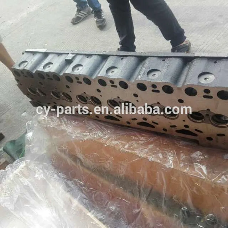 D6D EC210 EC210B EXCAVATOR ENGINE PARTS CYLINDER HEAD ASSY