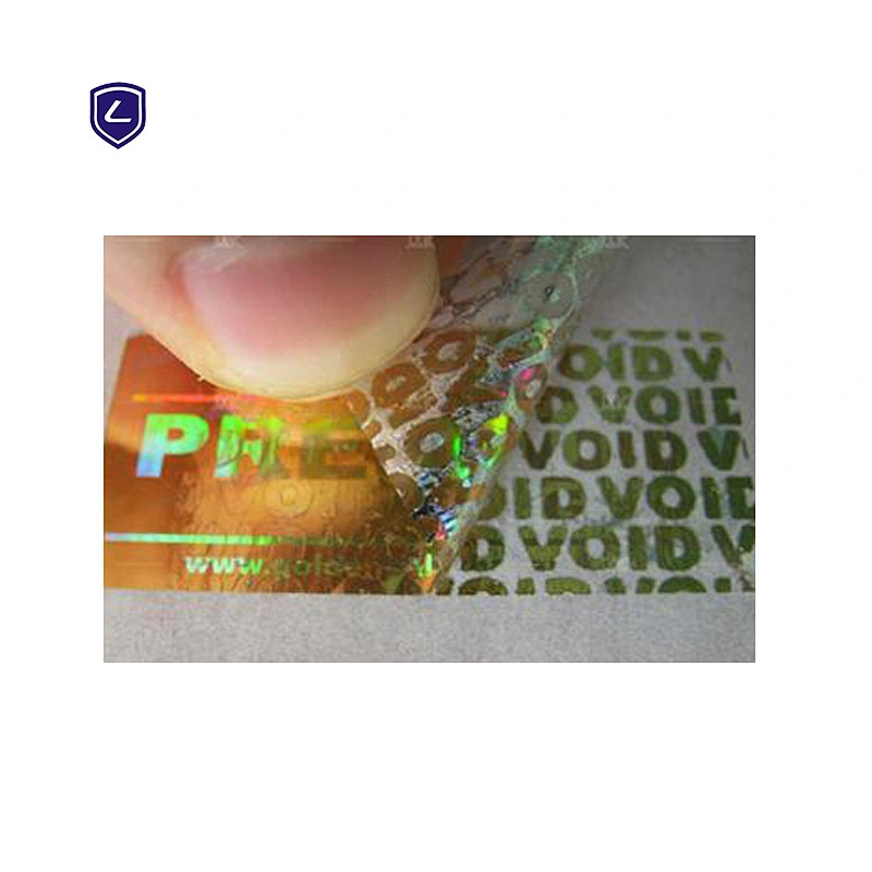 3D Custom Adhesive QR Code Security Hologram Label