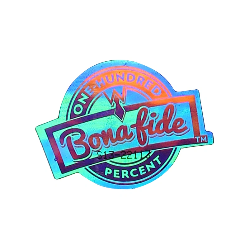 Cheap exquisite holographic label packaging holographic sticker