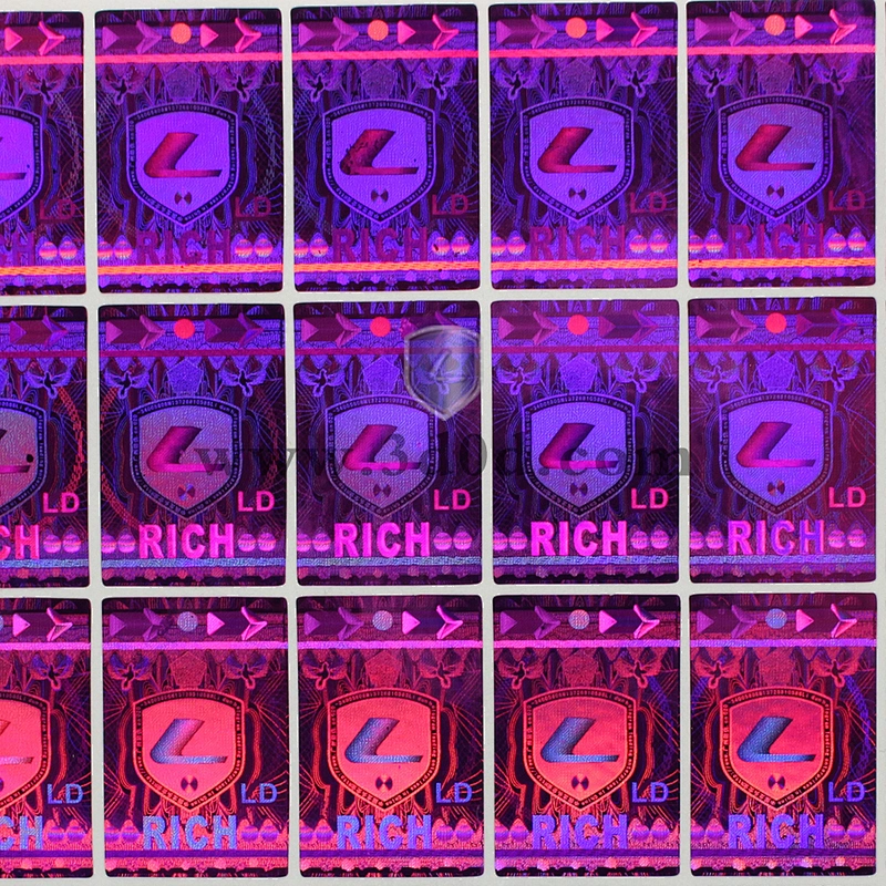 The world supply of cheap laser hologram texture label