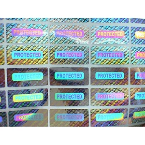 Special custom made hologram sticker with reasonable price for high quality printing
