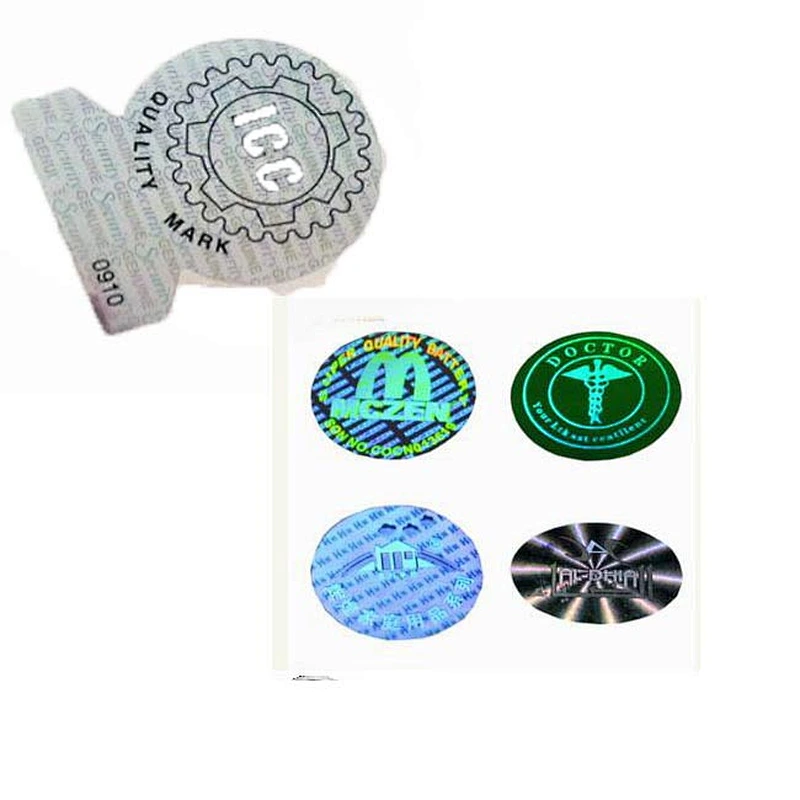 Attractive 2d/3d laser holographic sticker or fancy holographic label