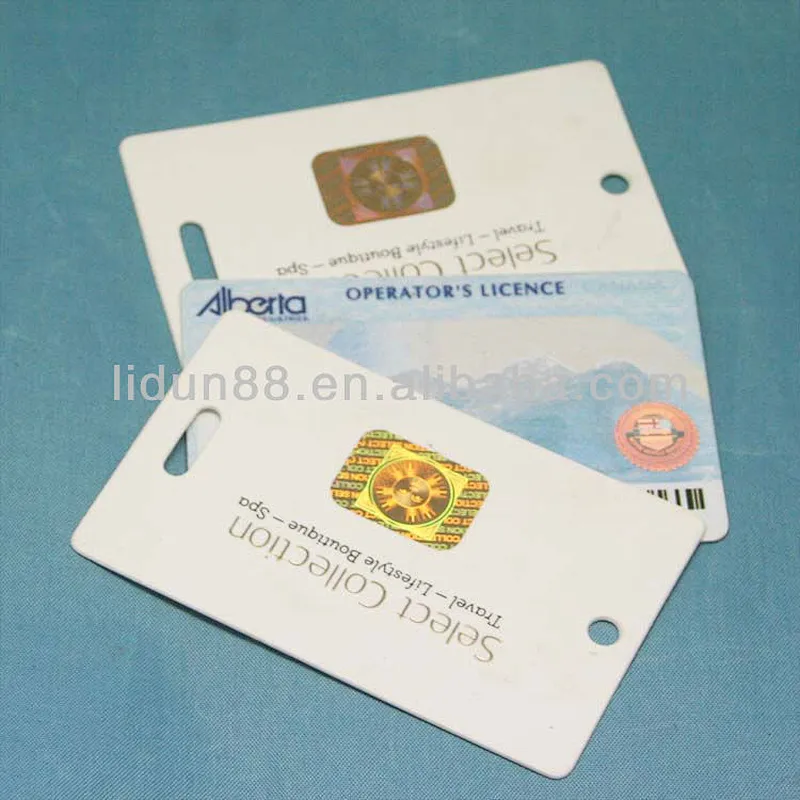 Good quality 2017 new inkjet pvc blank id cards customs