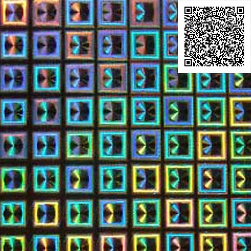 Custom printing hologram security sticker brand mark trademarks mobile phone warranty label