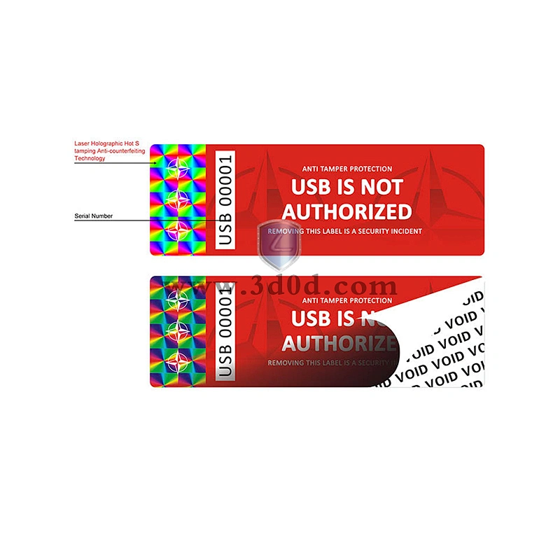 customized cheap security layers Hologram Label