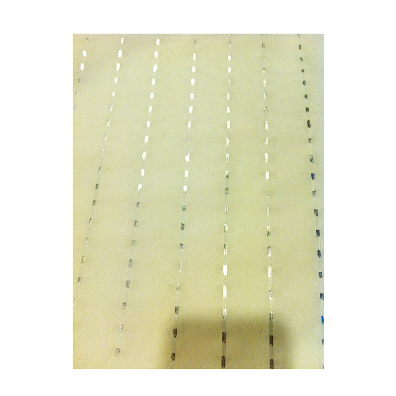 Security Paper with Window Thread and Watermark for documents
