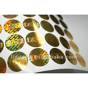 Special custom made hologram sticker with reasonable price for high quality printing