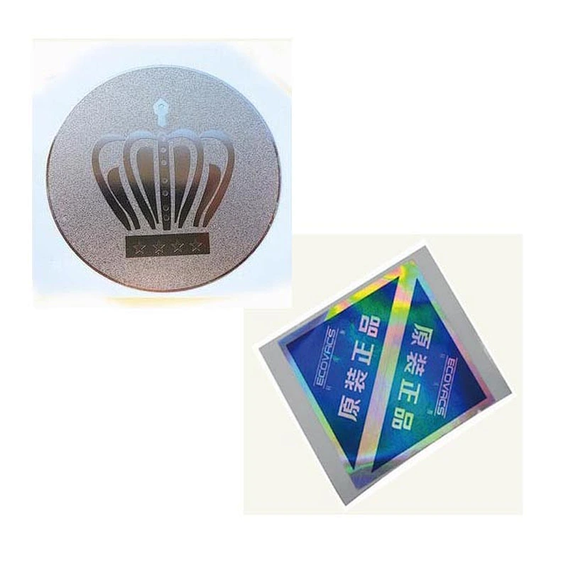 Attractive 2d/3d laser holographic sticker or fancy holographic label