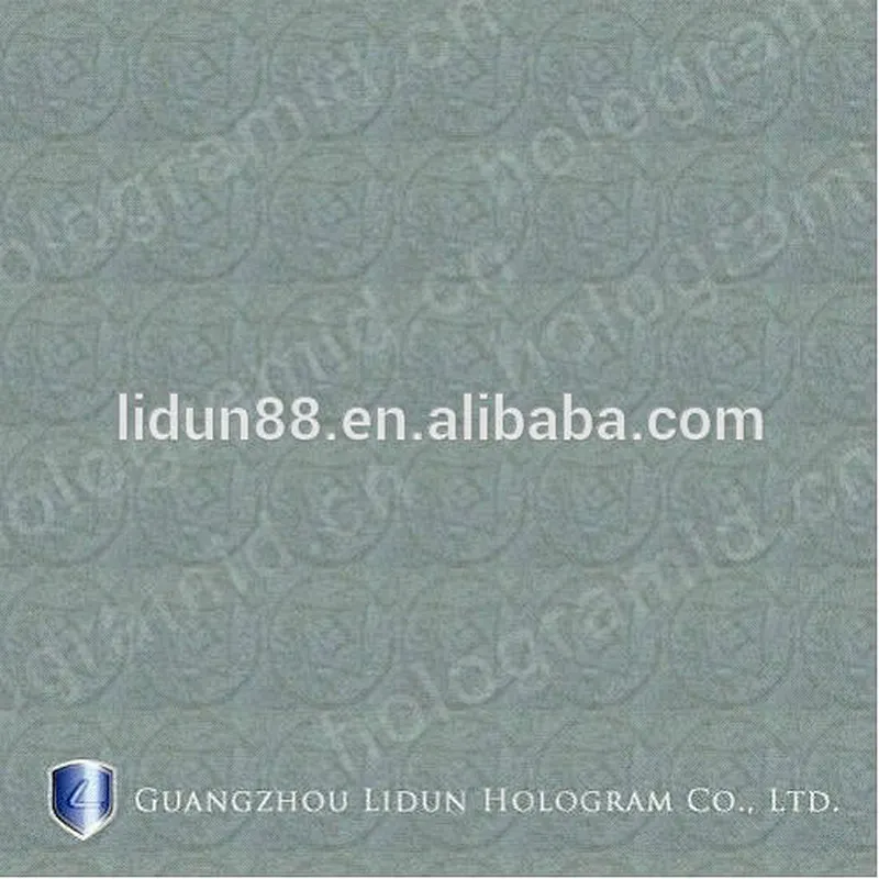 Printing New Security Watermarking Paper/Bond Watermarking Paper/Cotton Fabric Watermarking Paper