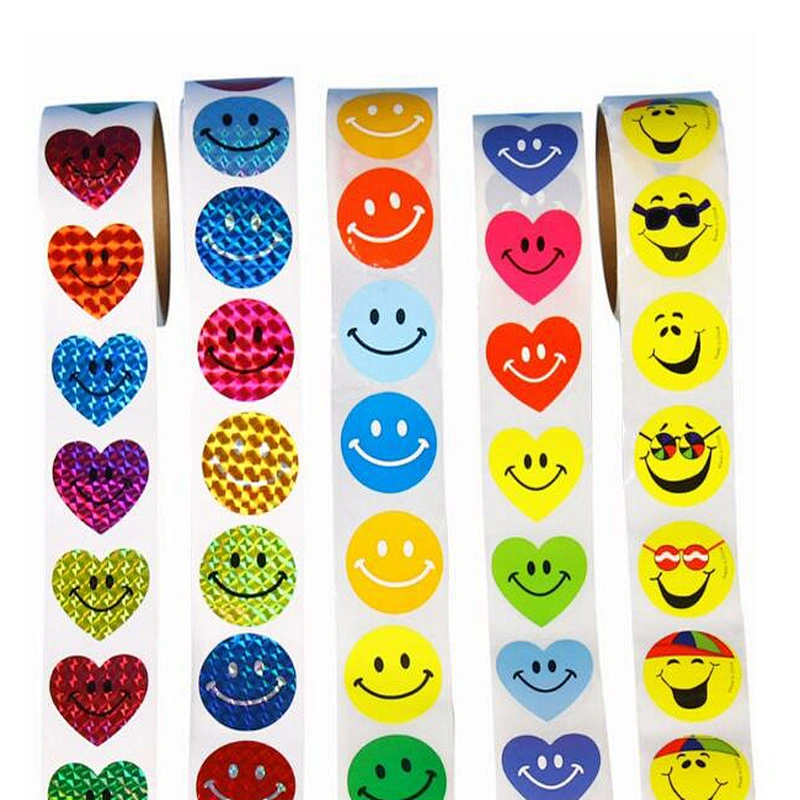 Custom stickers for different shape&cheap custom colorful sticker