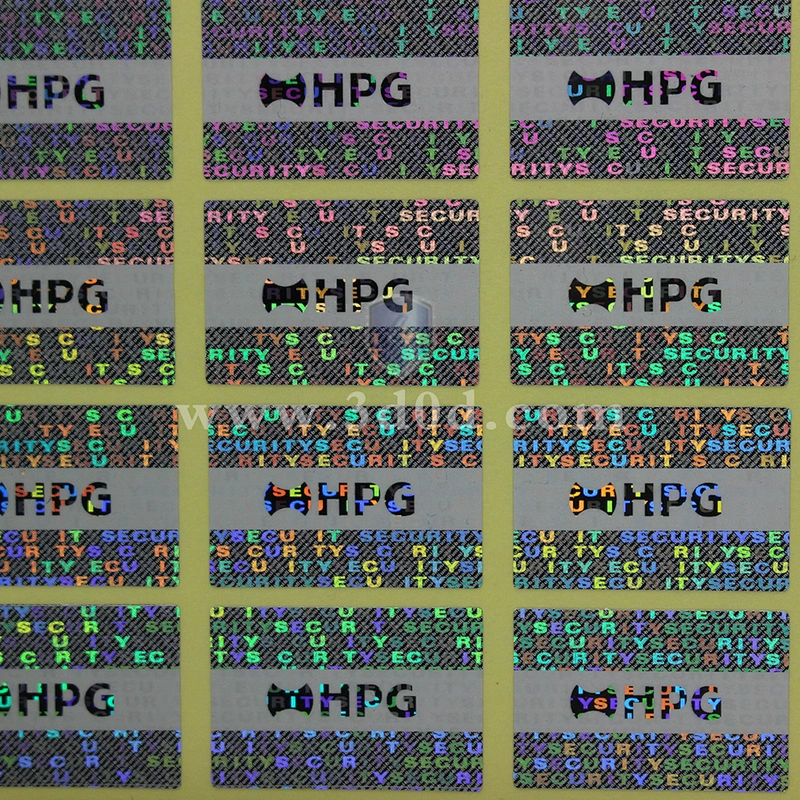 Hologram projection technology factory manufacturer holographic label