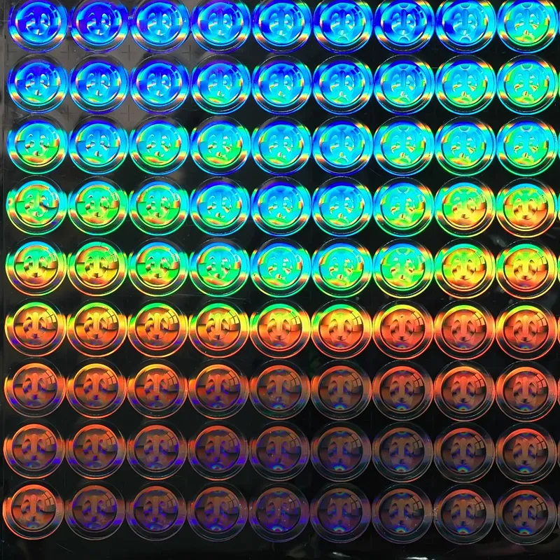 3D holographic pet film