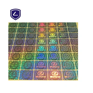 High quality dynamic dot-matrix hologram sticker maker