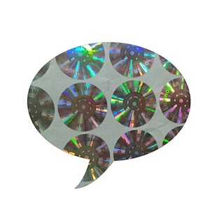 3D hologram hot stamping sticker/anti-fake labels/gift bags paper printing