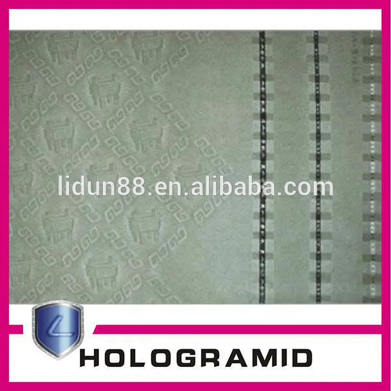 Printing New Security Watermarking Paper/Bond Watermarking Paper/Cotton Fabric Watermarking Paper