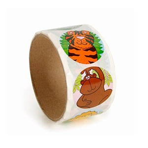 Custom stickers for different shape&cheap custom colorful sticker