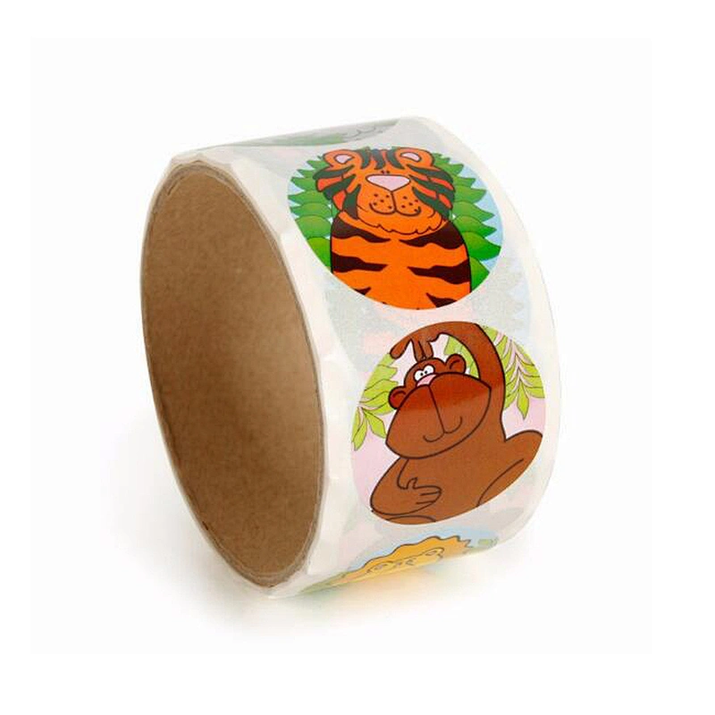 Custom stickers for different shape&cheap custom colorful sticker