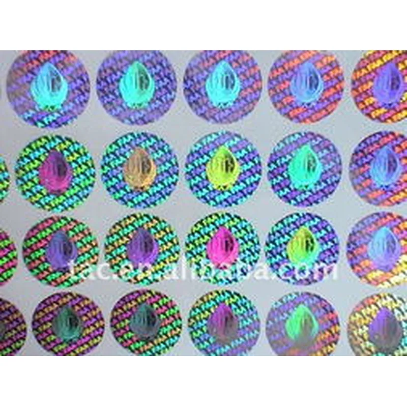 Manufacturers supply latest, complete holographic stickers