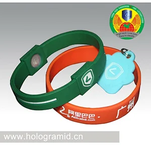 silicone friendship bands good promotional gifts