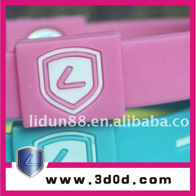 custom silicon bracelets silicone usb bracelet silicone rubber bracelets with frequency