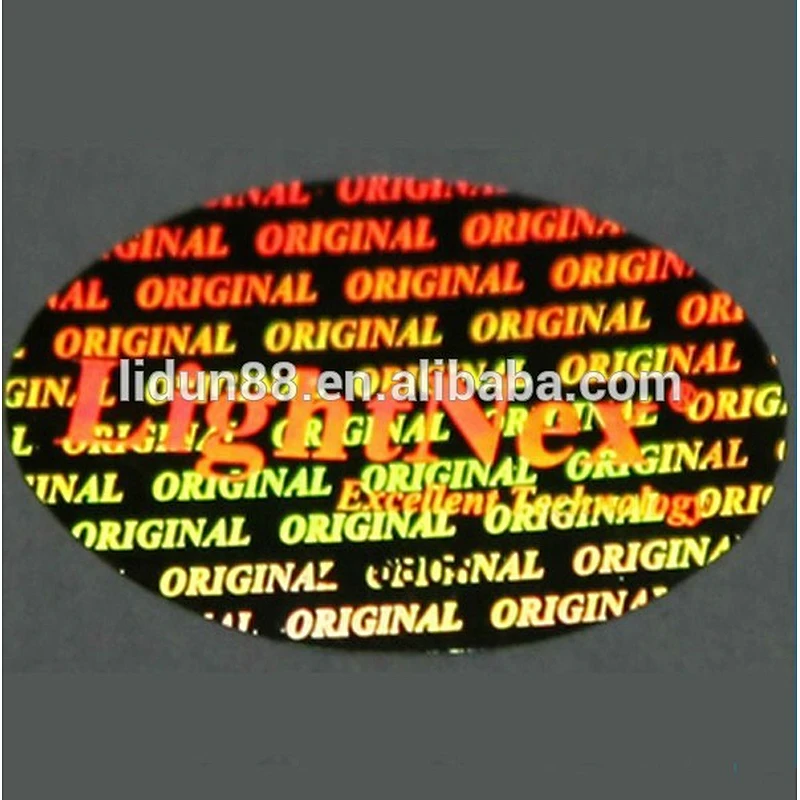 3D effect hologram maste/security hologram