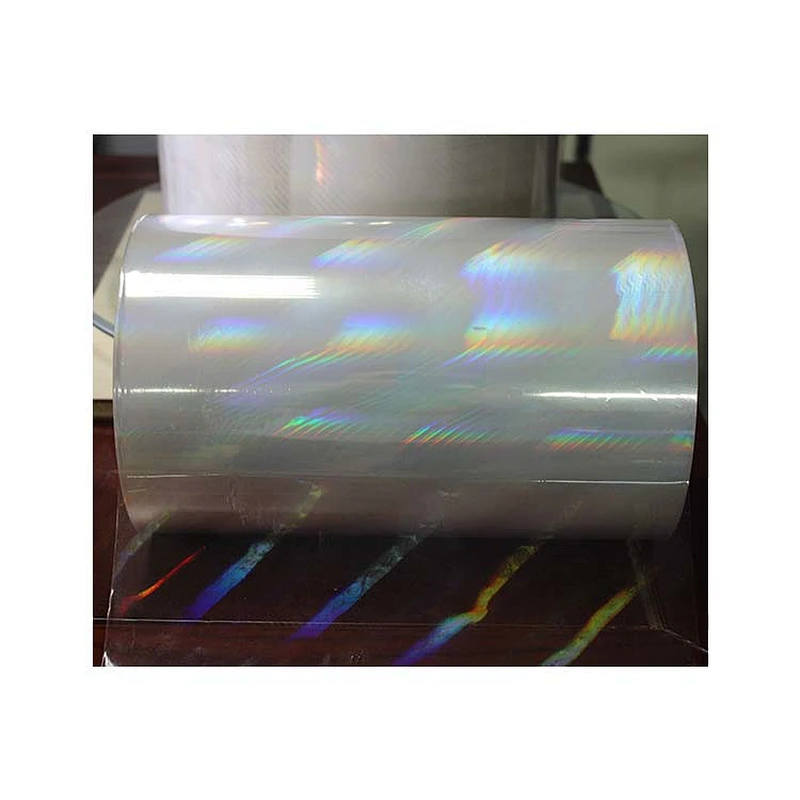 Custom printed shiny foil holographic hologram bag with zipper factory price