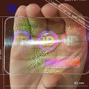 3D hologram labels