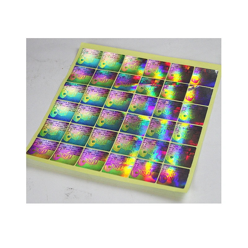 Custom printing hologram security sticker brand mark trademarks mobile phone warranty label