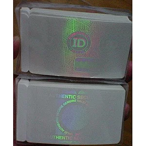 3d Security ID card/ hologram card/