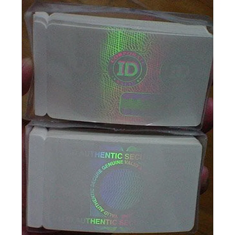 3d Security ID card/ hologram card/