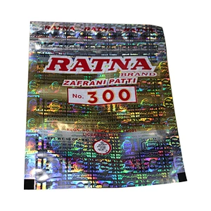Custom printed shiny foil holographic hologram bag with zipper factory price