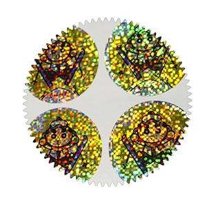 European Hologram stickers Bordeaux