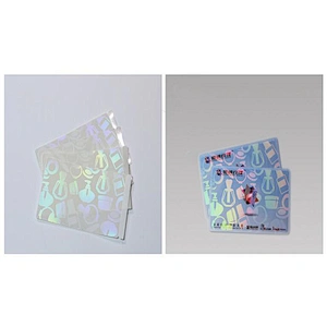 Attractive 2d/3d laser holographic sticker or fancy holographic label