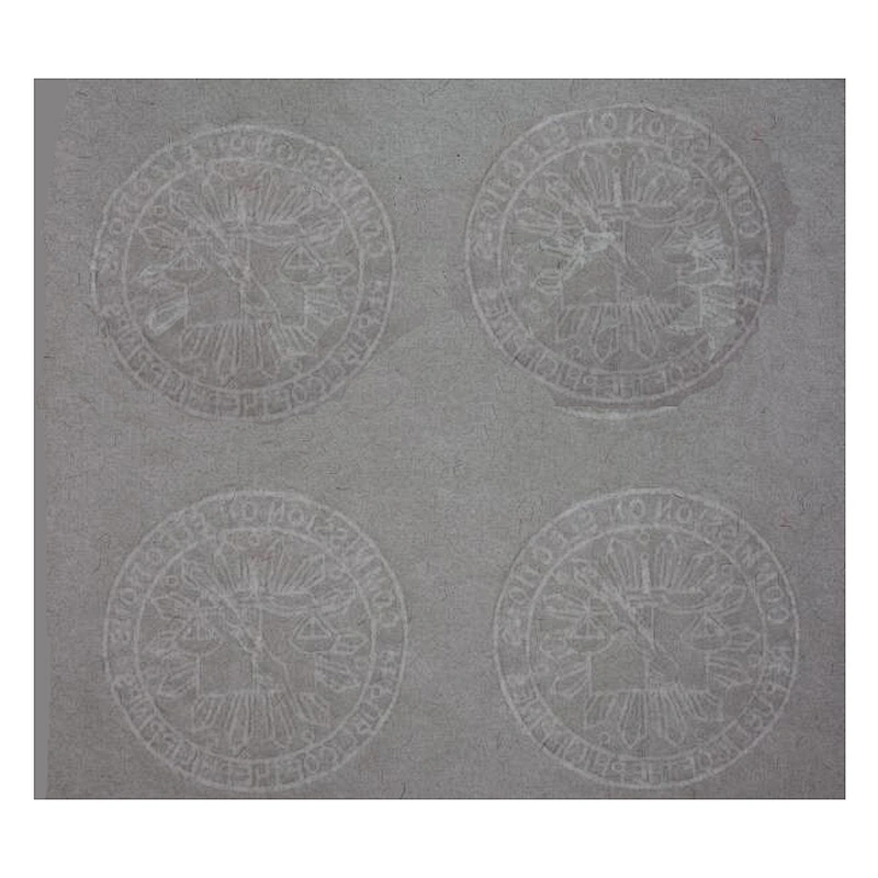 hot sale Security Paper Custom Watermark Paper, with thread and color fibre