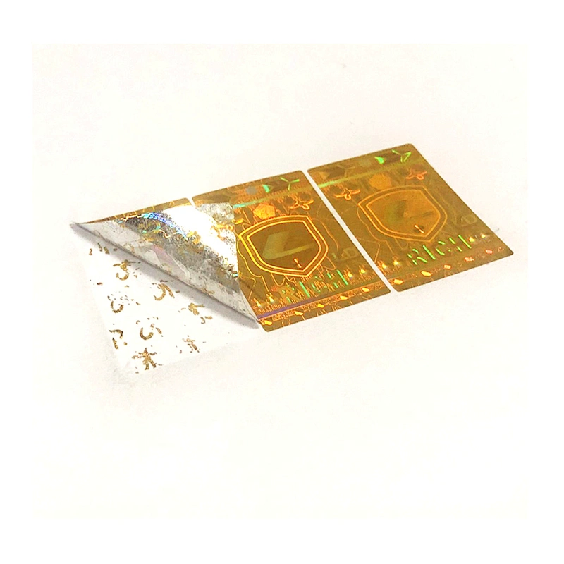 laser hologram shrink label/sticker(holographic)