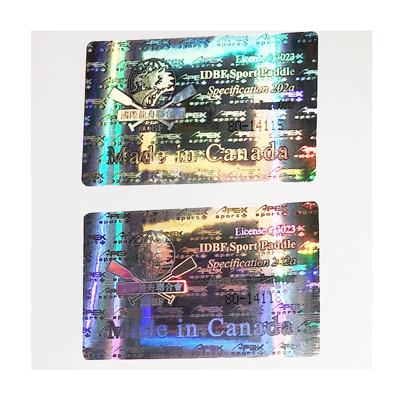 laser hologram shrink label/sticker(holographic)