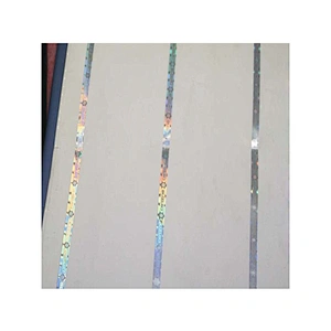 watermark paper with security thread and uv fiber