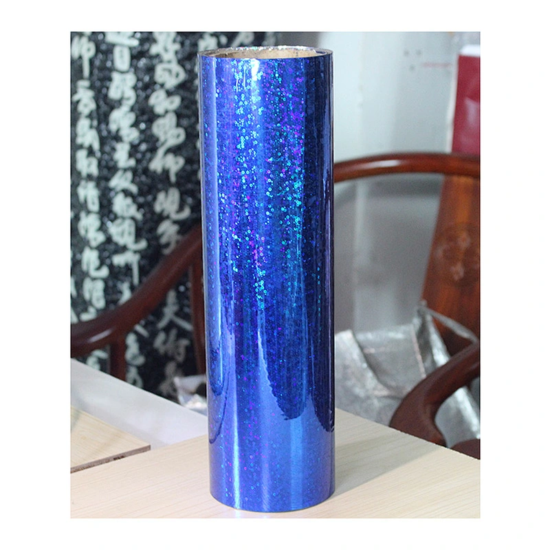 Seamless rainbow transparent holographic film manufacturers supply high-quality holographic foil foil plastic film