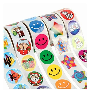 Custom stickers for different shape&cheap custom colorful sticker