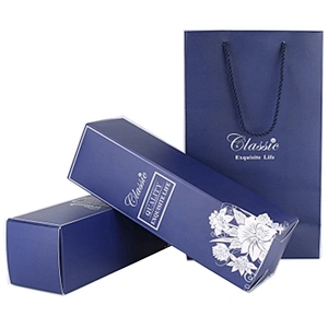 custom luxury paper packaging wine bottle gift box